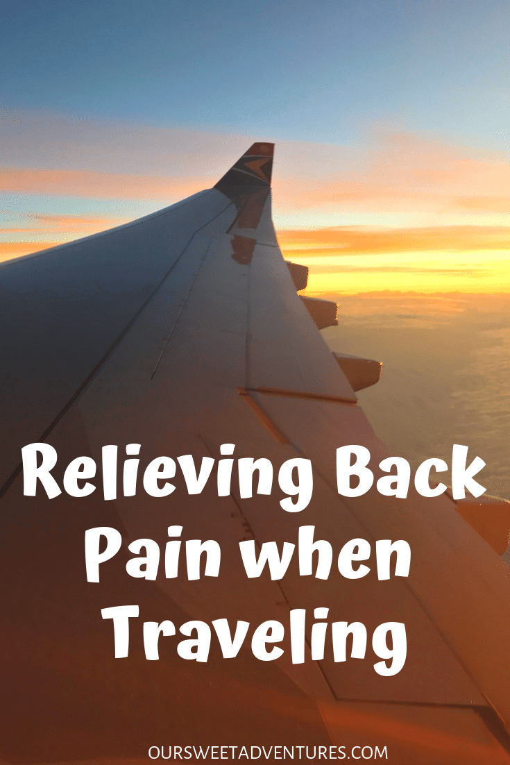Here's How You Can Ease Up Your Back Pain For Air Travel - Our Guide
