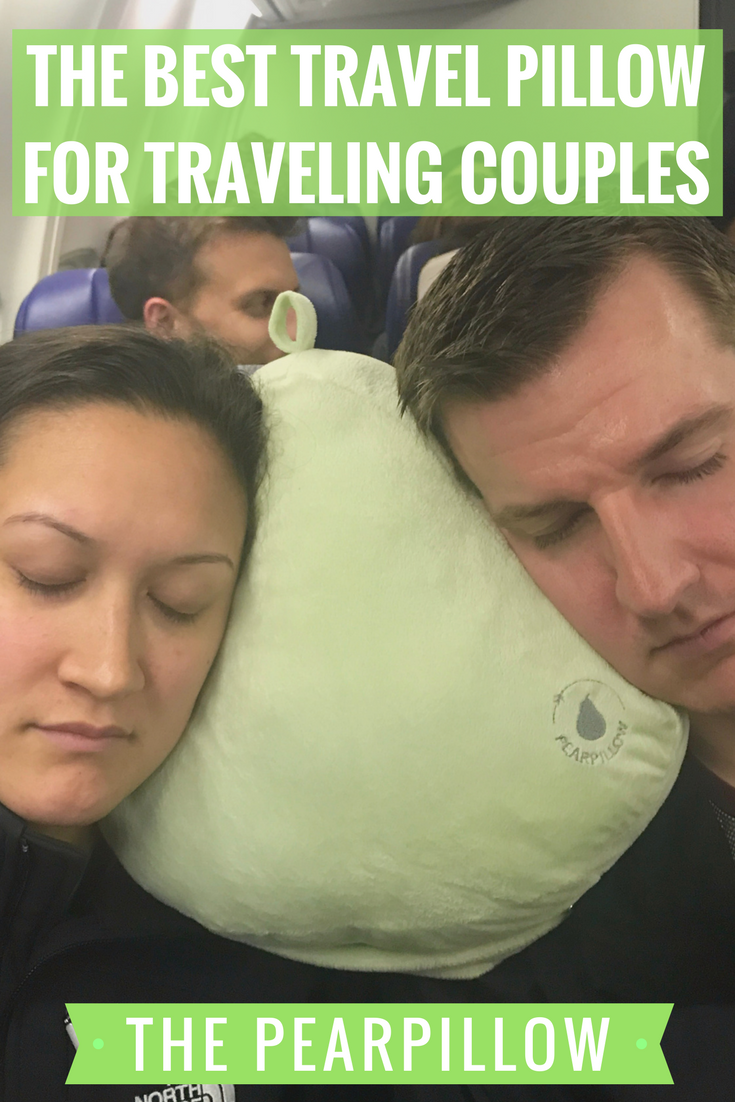 couples travel neck pillow