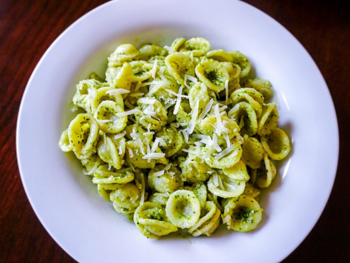 Classic Pesto Orecchiette - The Best Homemade Pesto Recipe