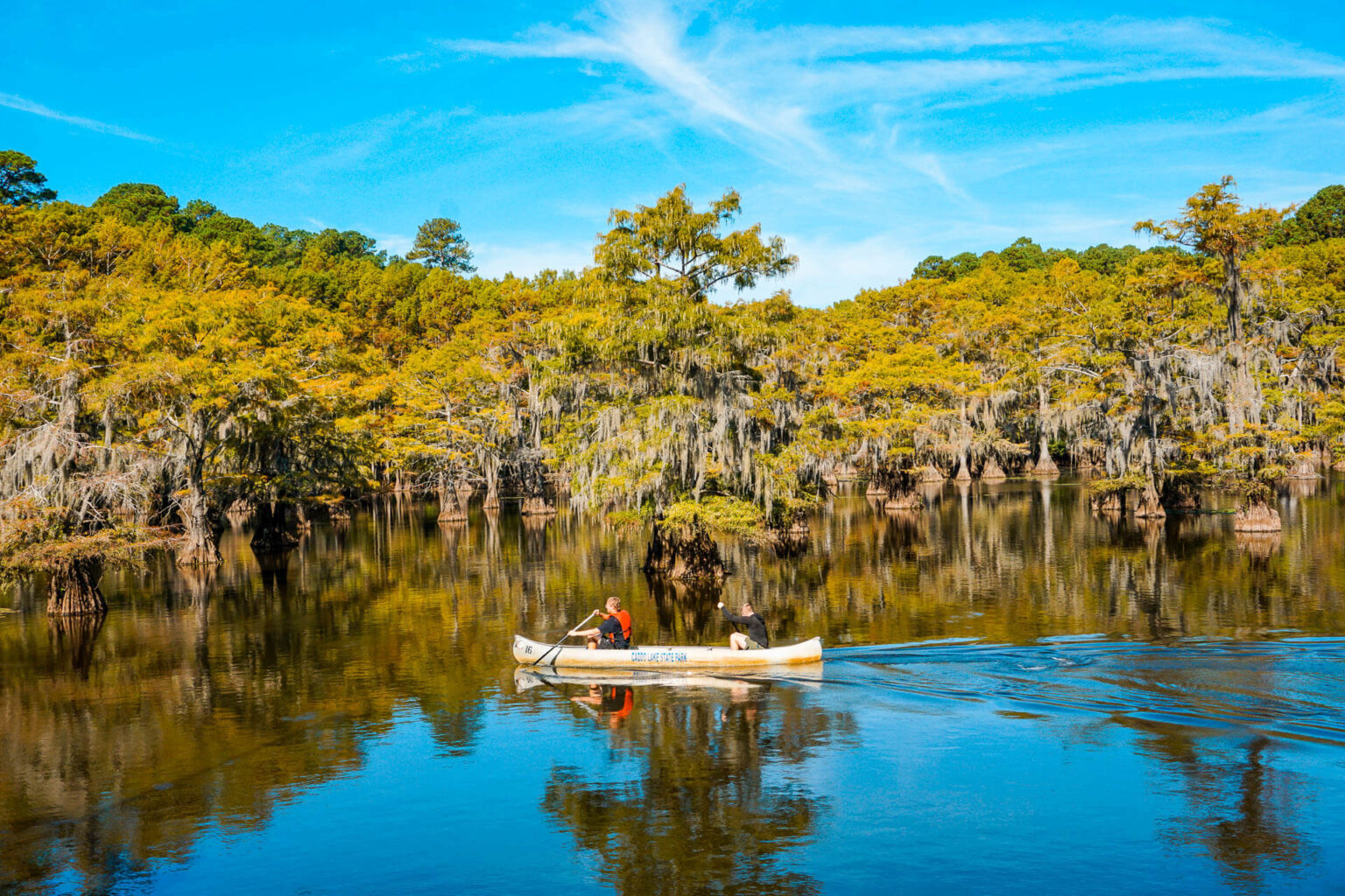 best time to visit caddo lake state park