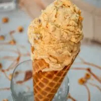 Hazelnut Salted Caramel Ice Cream